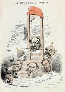 नेपोलियन III (1808-73) का कार्तो ओटो वॉन बिस्मार्क (1815-98) और कैसर विल्हेम I (1797-1888)